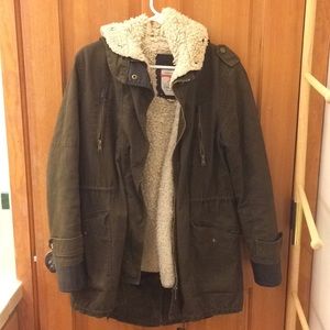 Kaki Double Season Coat